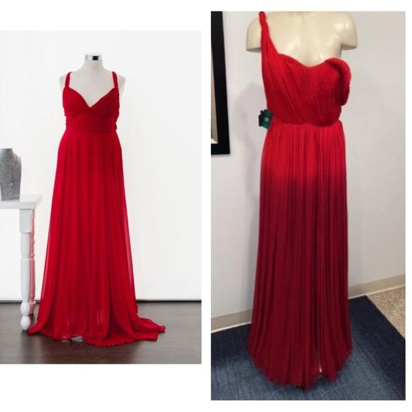 Oscar De La Renta Long Dress - Picture 2 of 10